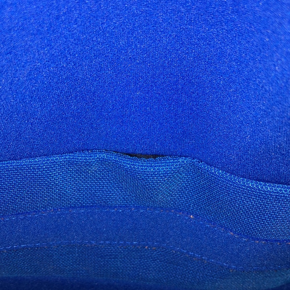 Calvin Klein sleeveless Electric Blue size 14W knee length cocktail dress - Picture 4 of 8